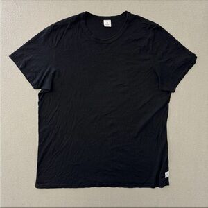 Reigning Champ T-Shirt Tee XL Men’s Short Sleeve Black